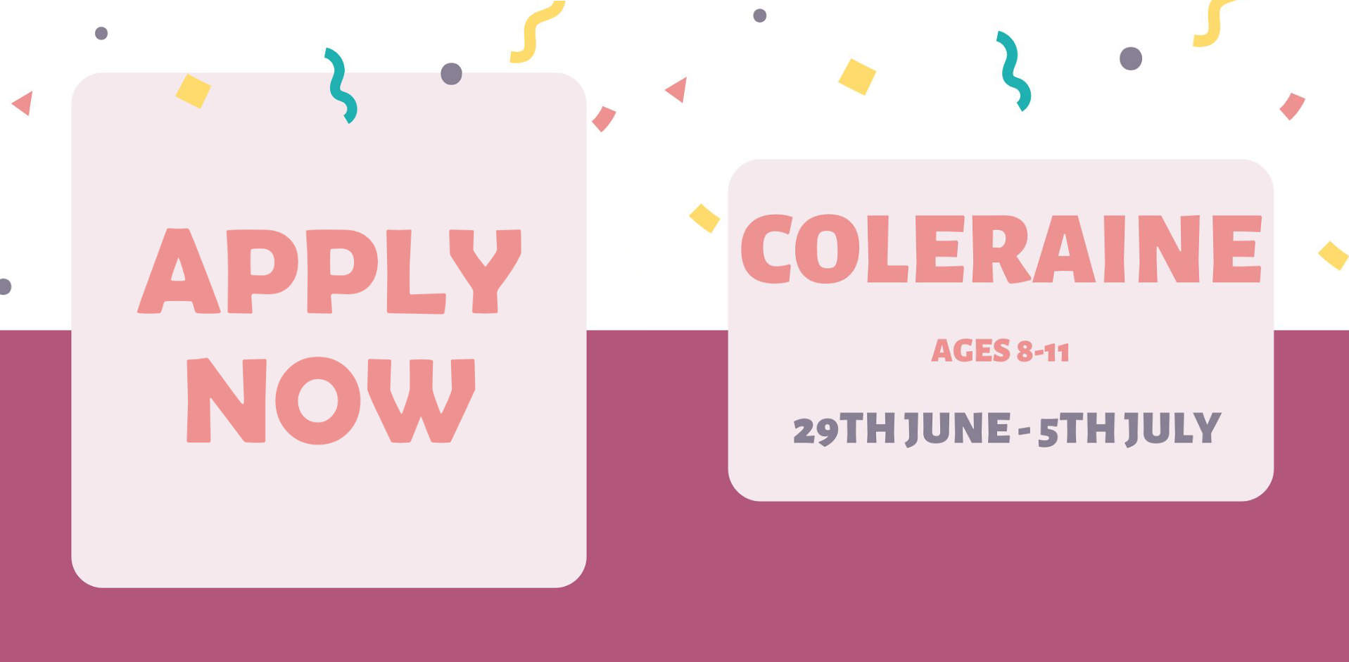 Coleraine Camp Signup